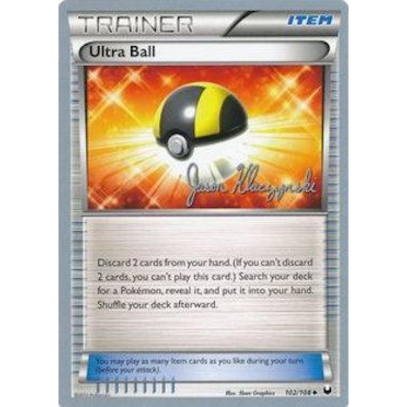 Ultra Ball (102/108) (Darkrai Deck - Jason Klaczynski) [World Championships 2013]