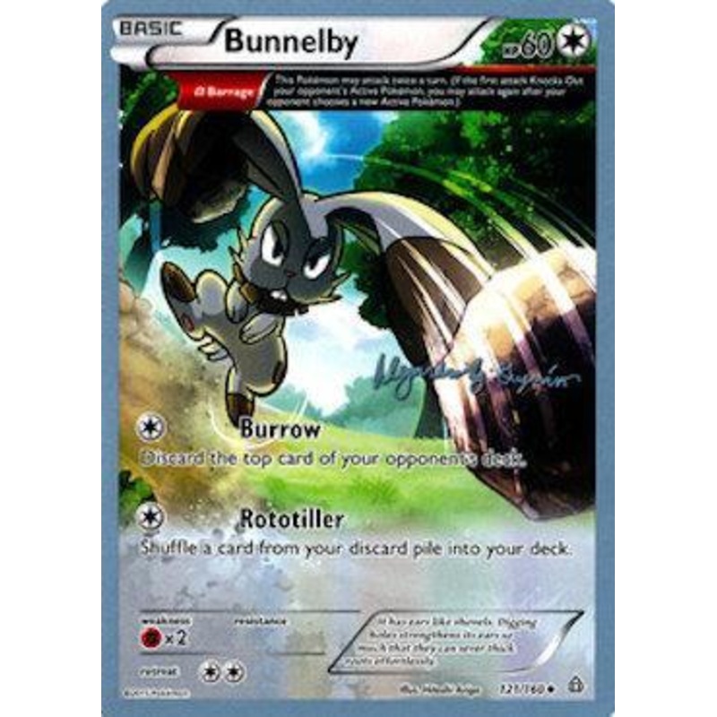 Bunnelby (121/160) (Primal Groudon - Alejandro Ng-Guzman) [World Championships 2015]