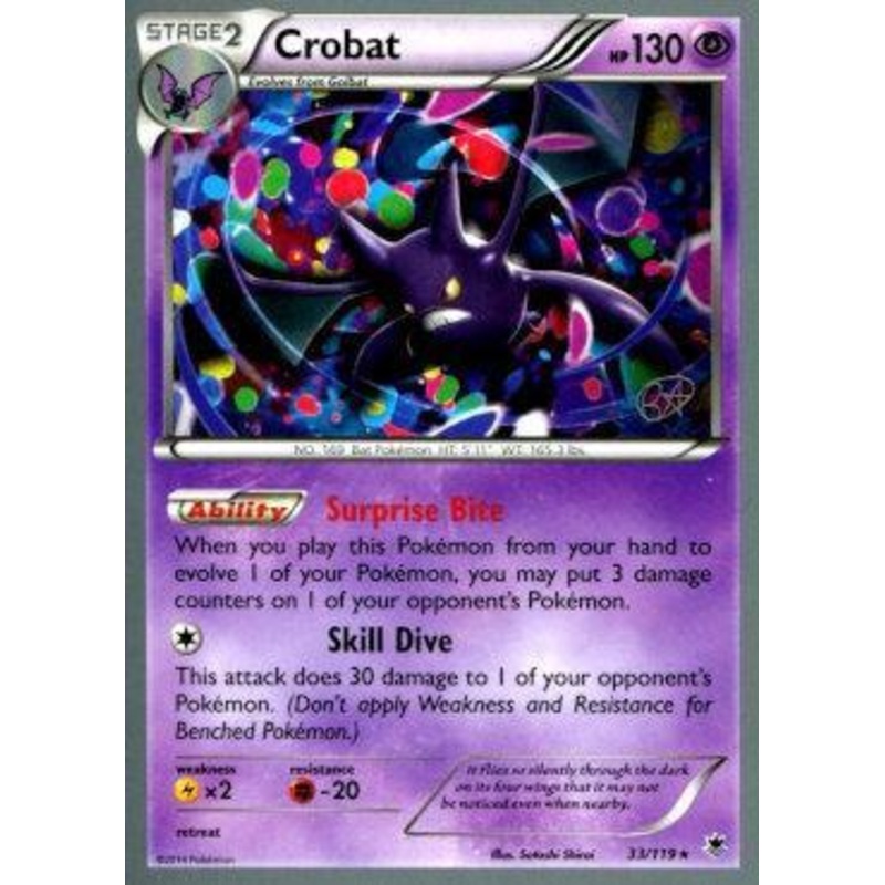 Crobat (33/119) (The Flying Hammer - Rowan Stavenow) [World Championships 2015]