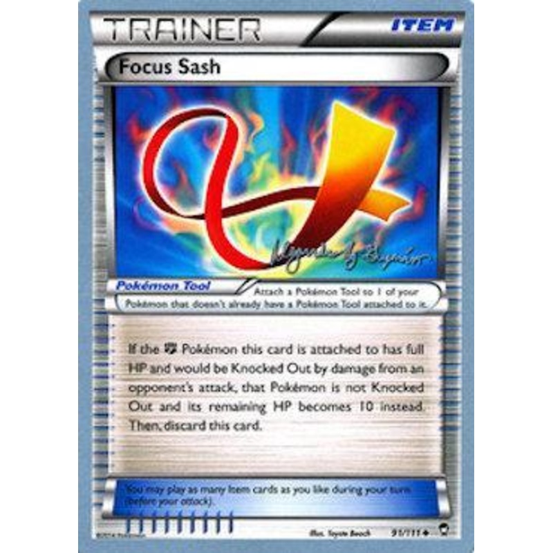 Focus Sash (91/111) (Primal Groudon - Alejandro Ng-Guzman) [World Championships 2015]
