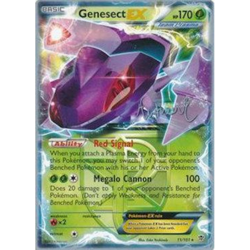 Genesect EX (11/101) (Emerald King - Andrew Estrada) [World Championships 2014]