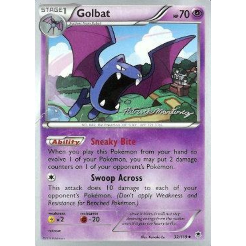 Golbat (32/119) (Punches 'n' Bites - Patrick Martinez) [World Championships 2015]