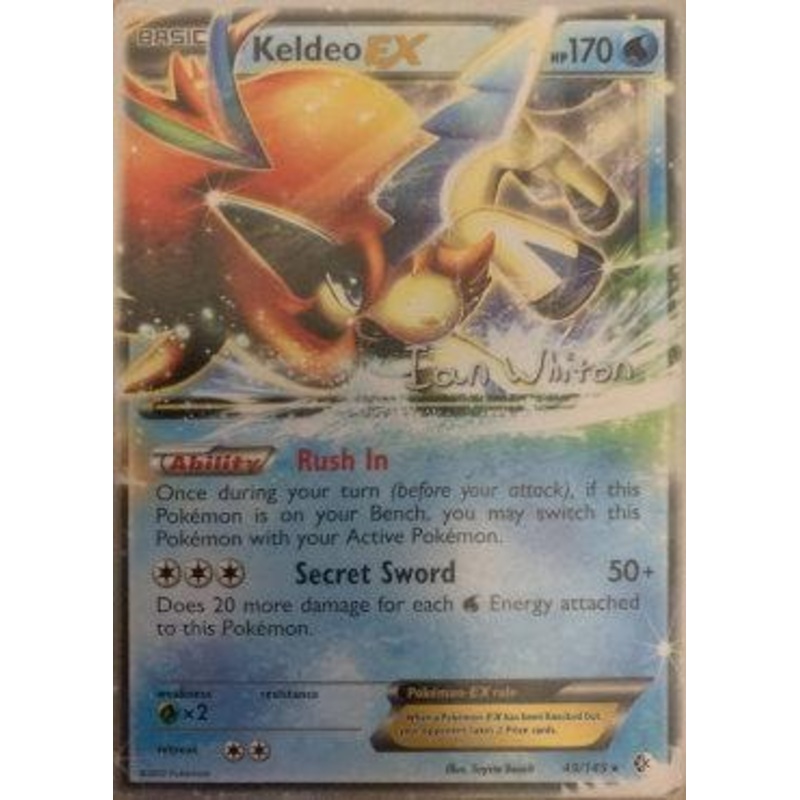 Keldeo EX (49/149) (American Gothic - Ian Whiton) [World Championships 2013]