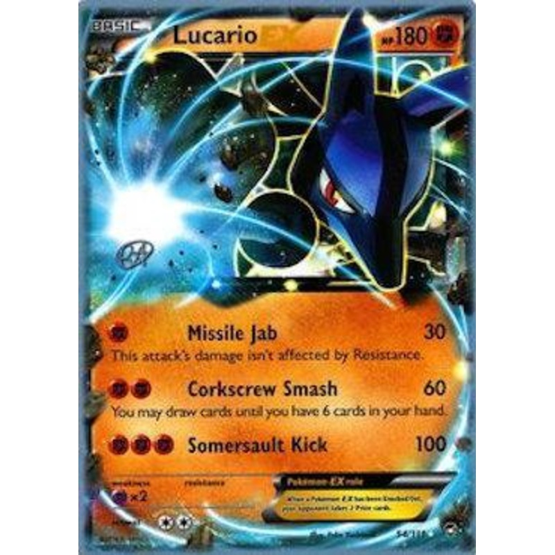 Lucario EX (54/111) (The Flying Hammer - Rowan Stavenow) [World Championships 2015]