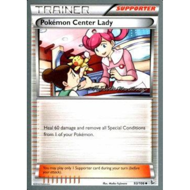 Pokemon Center Lady (93/106) (Punches 'n' Bites - Patrick Martinez) [World Championships 2015]
