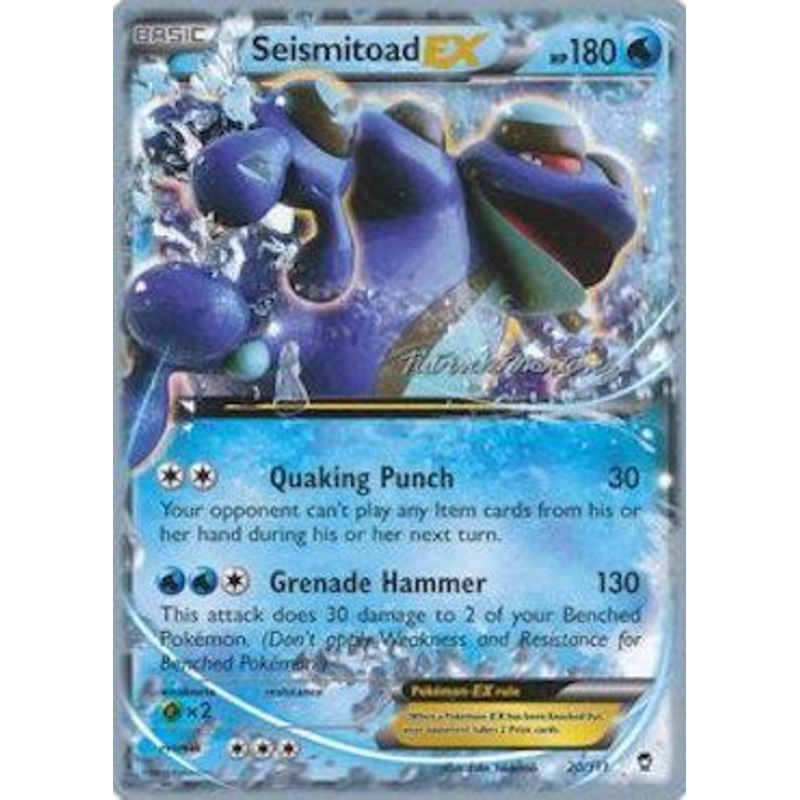 Seismitoad EX (20/111) (Punches 'n' Bites - Patrick Martinez) [World Championships 2015]