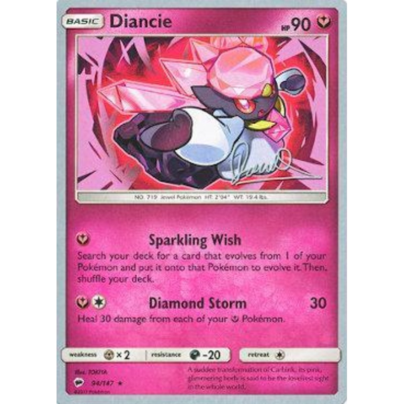 Diancie (94/147) (Infinite Force - Diego Cassiraga) [World Championships 2017]