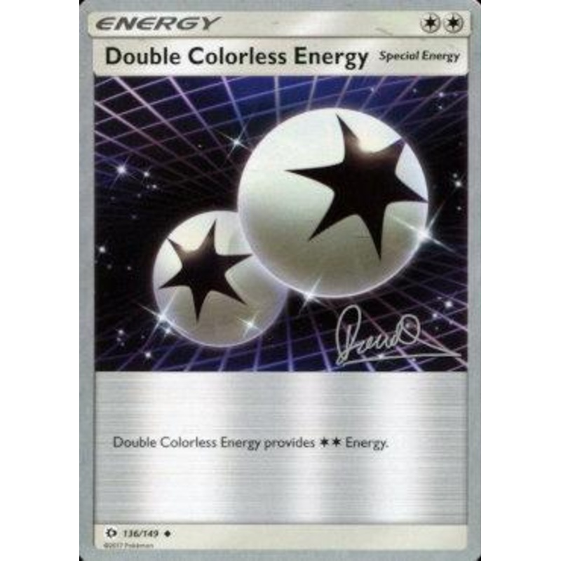 Double Colorless Energy (136/149) (Infinite Force - Diego Cassiraga) [World Championships 2017]