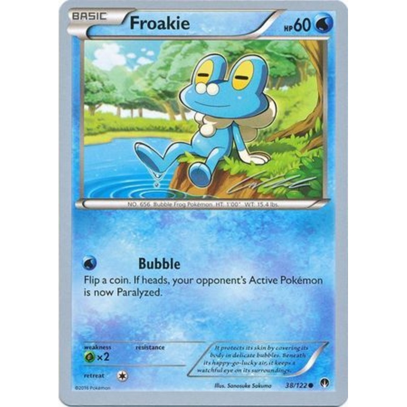 Froakie (38/122) (Ninja Blitz - Cody Walinski) [World Championships 2016]
