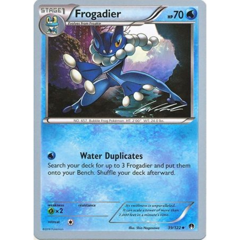 Frogadier (39/122) (Ninja Blitz - Cody Walinski) [World Championships 2016]