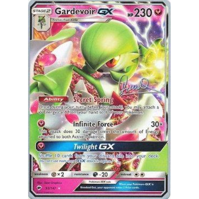 Gardevoir GX (93/147) (Infinite Force - Diego Cassiraga) [World Championships 2017]