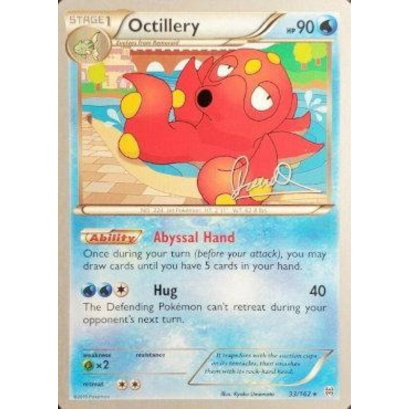 Octillery (33/162) (Infinite Force - Diego Cassiraga) [World Championships 2017]