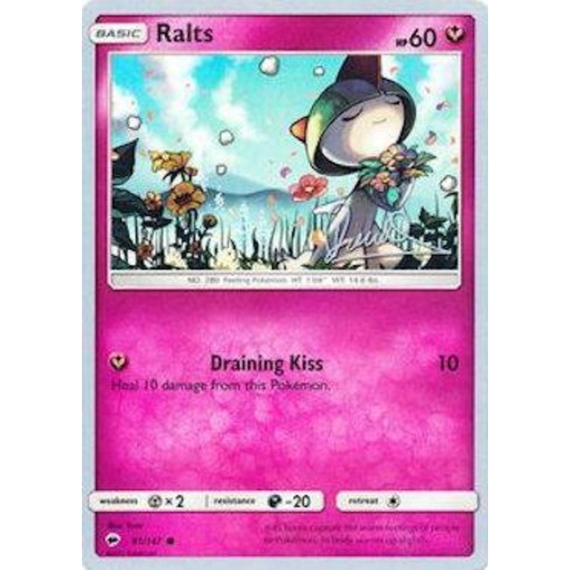 Ralts (91/147) (Infinite Force - Diego Cassiraga) [World Championships 2017]