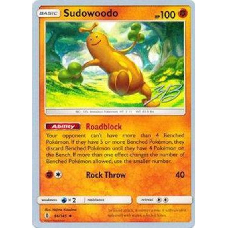 Sudowoodo (66/145) (Ice Path FTW - Zachary Bokhari) [World Championships 2017]