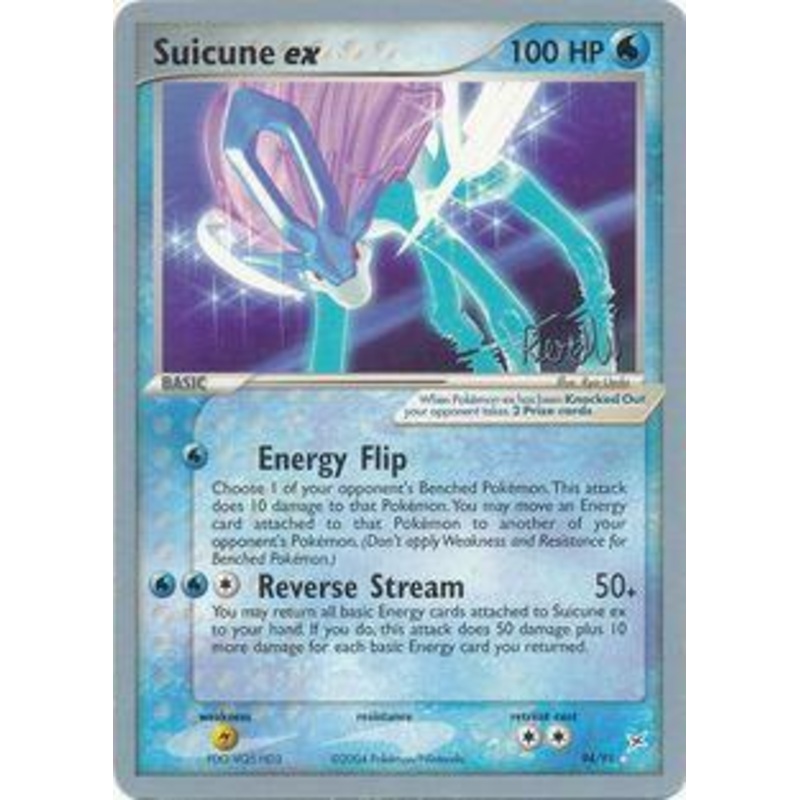 Suicune ex (94/95) (Rocky Beach - Reed Weichler) [World Championships 2004]