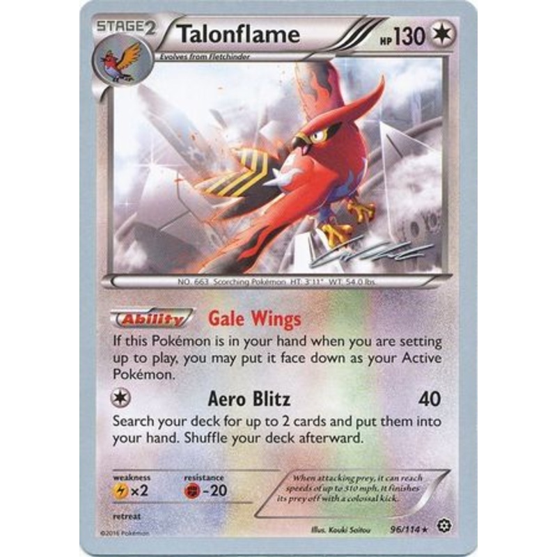 Talonflame (96/114) (Ninja Blitz - Cody Walinski) [World Championships 2016]