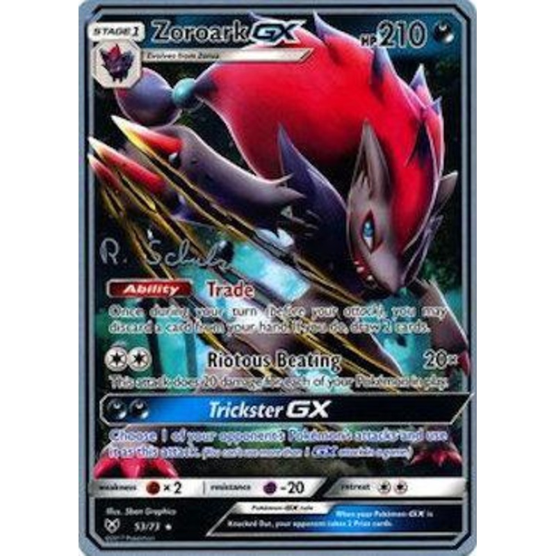Zoroark GX (53/73) (Victory Map - Robin Schulz) [World Championships 2018]