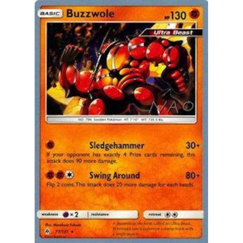 Buzzwole (77/131) (Buzzroc - Naohito Inoue) [World Championships 2018]