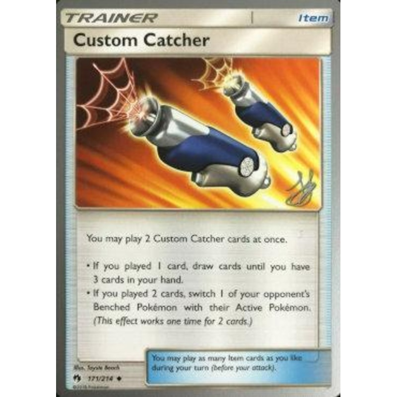 Custom Catcher (171/214) (Perfection - Henry Brand) [World Championships 2019]