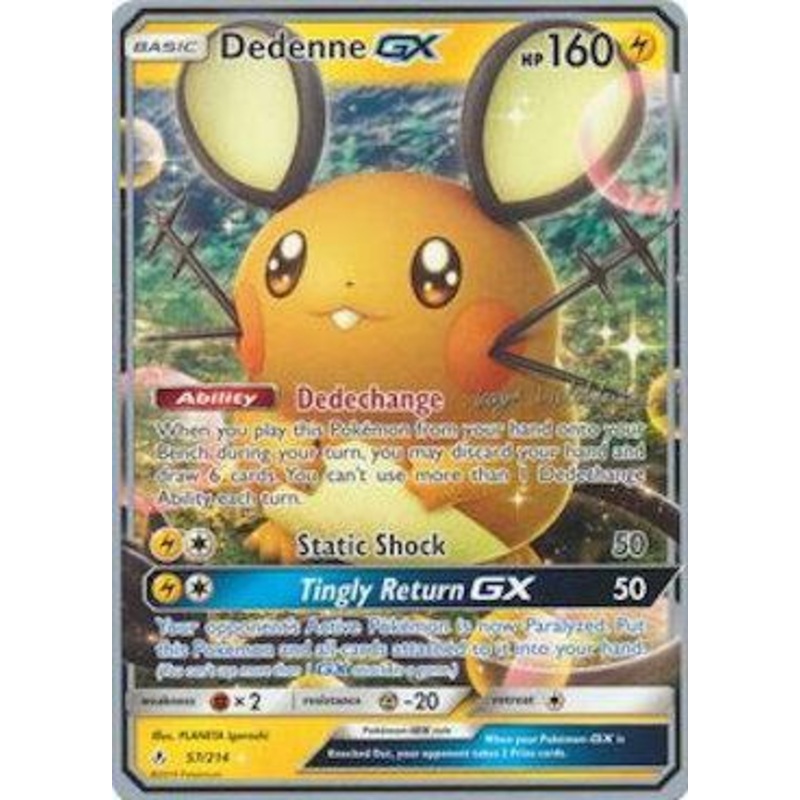 Dedenne GX (57/214) (Fire Box - Kaya Lichtleitner) [World Championships 2019]