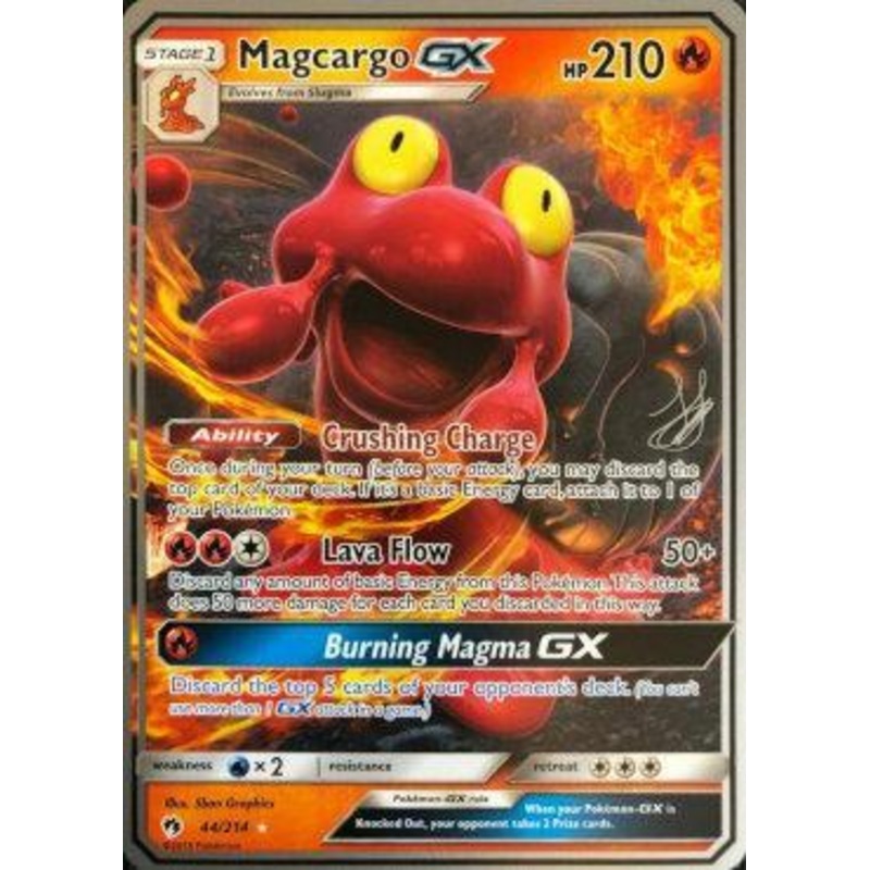 Magcargo GX (44/212) (Perfection - Henry Brand) [World Championships 2019]