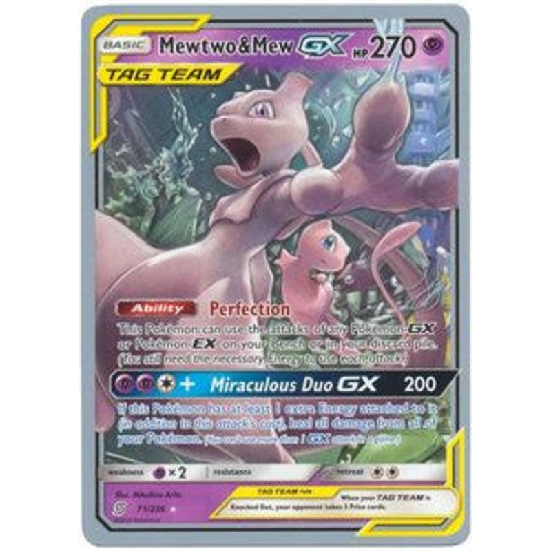 Mewtwo & Mew GX (71/236) (Perfection - Henry Brand) [World Championships 2019]