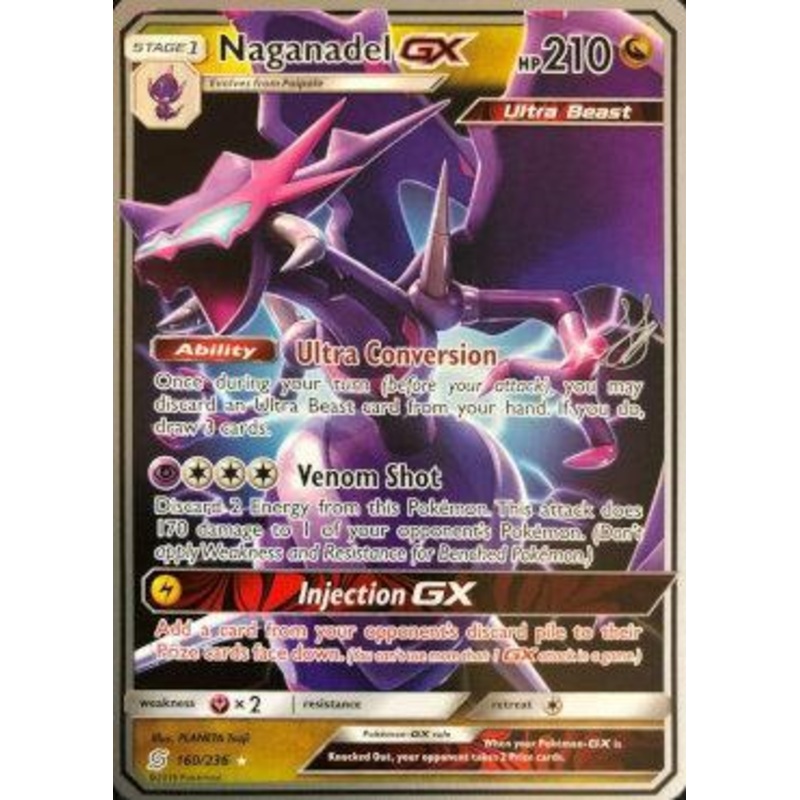 Naganadel GX (160/236) (Perfection - Henry Brand) [World Championships 2019]