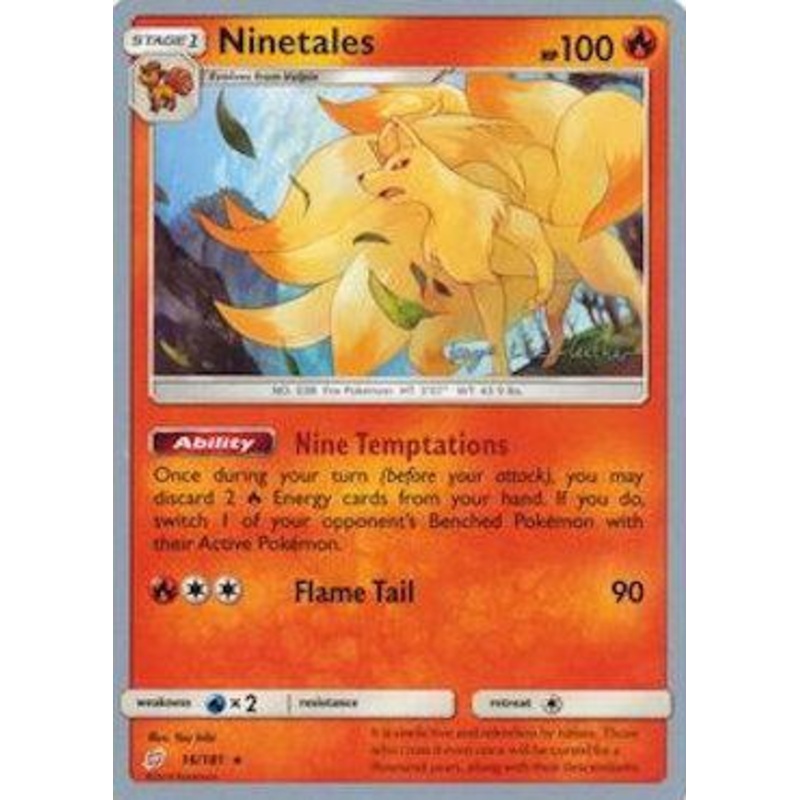 Ninetales (16/181) (Fire Box - Kaya Lichtleitner) [World Championships 2019]