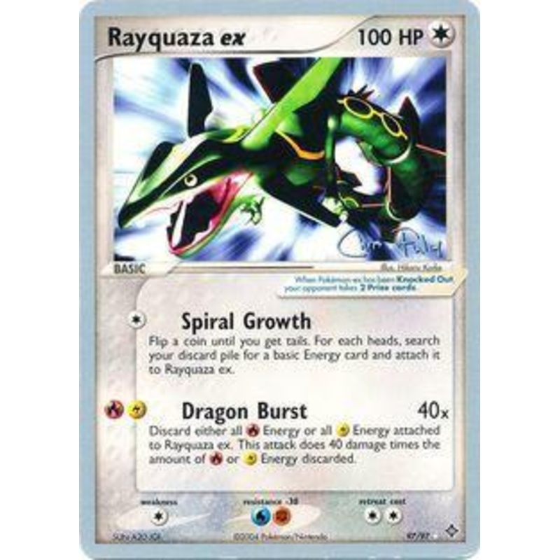 Rayquaza ex (97/97) (Blaziken Tech - Chris Fulop) [World Championships 2004]