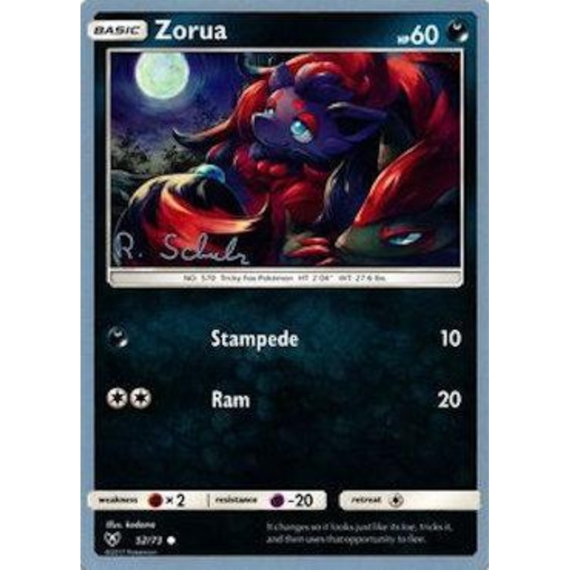 Zorua (52/73) (Victory Map - Robin Schulz) [World Championships 2018]