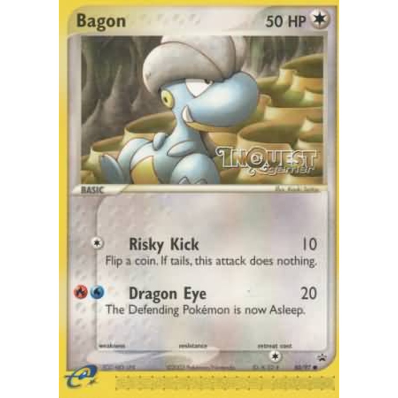 Bagon (50/97) (InQuest) [League & Championship Cards]