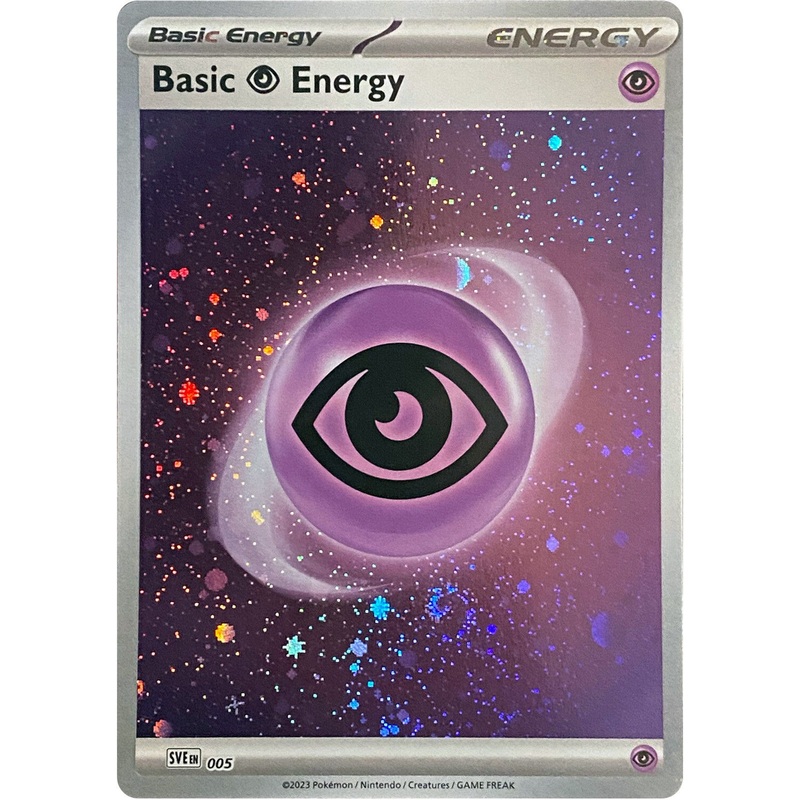 Basic Psychic Energy (005) (Cosmos Holo) [Scarlet & Violet: Base Set]