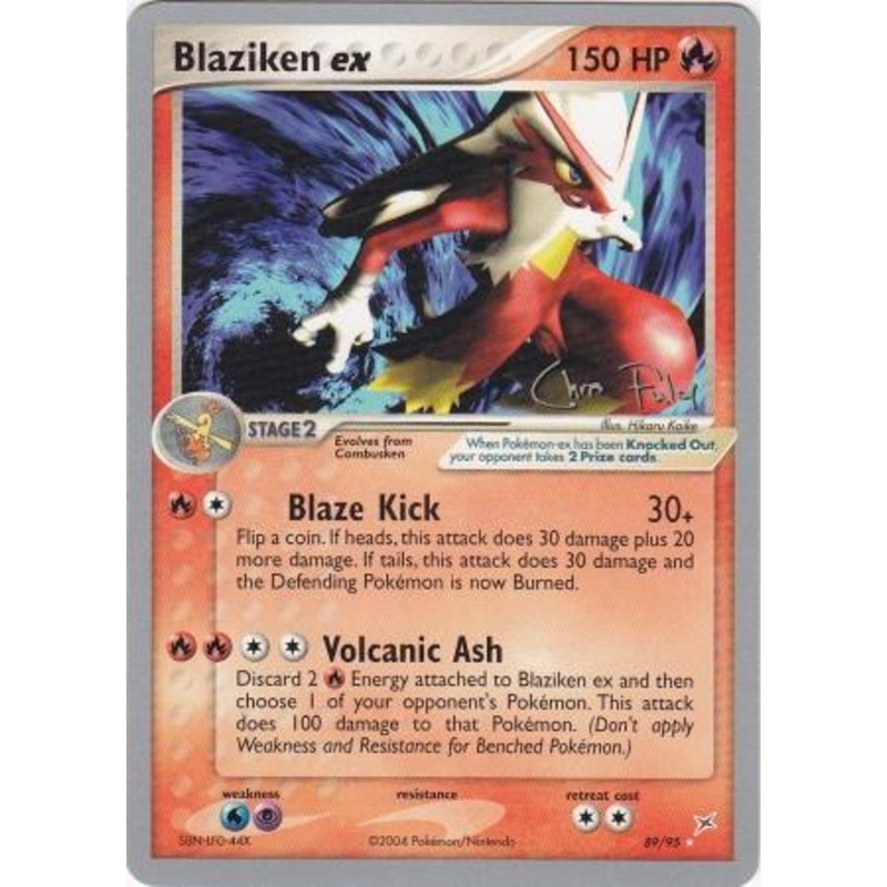 Blaziken ex (89/95) (Blaziken Tech - Chris Fulop) [World Championships 2004]