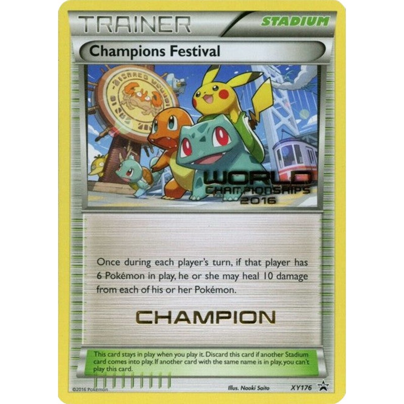 Champions Festival (XY176) (2016 Champion) [XY: Black Star Promos]
