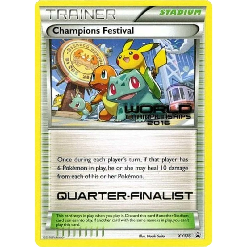 Champions Festival (XY176) (2016 Quarter Finalist) [XY: Black Star Promos]