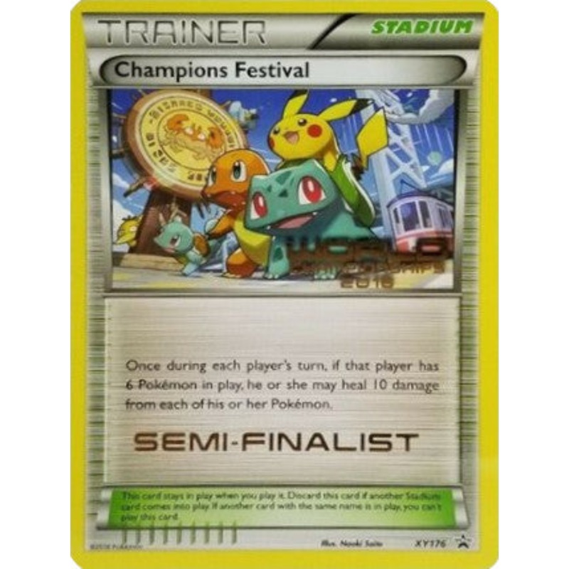 Champions Festival (XY176) (2016 Semi-Finalist) [XY: Black Star Promos]