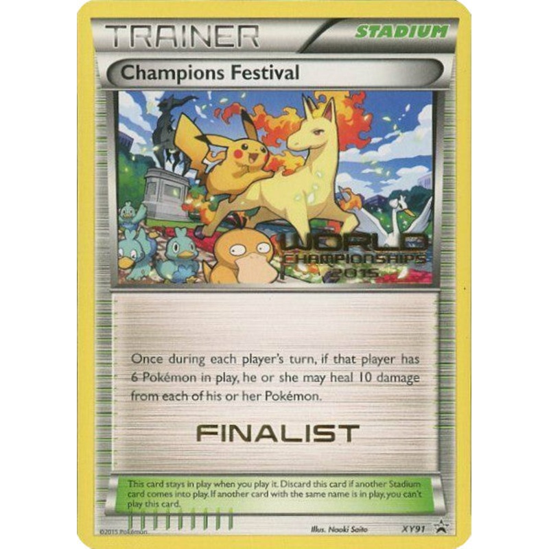 Champions Festival (XY91) (2015 Finalist) [XY: Black Star Promos]