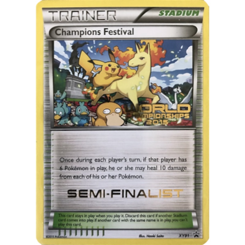 Champions Festival (XY91) (2015 Semi-Finalist) [XY: Black Star Promos]