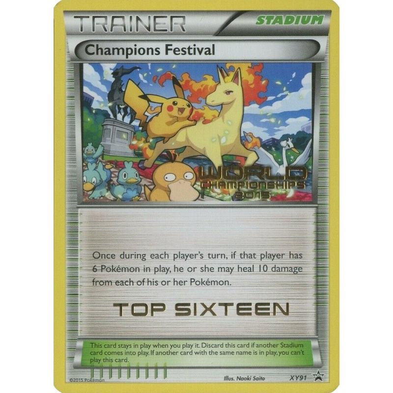 Champions Festival (XY91) (2015 Top Sixteen) [XY: Black Star Promos]