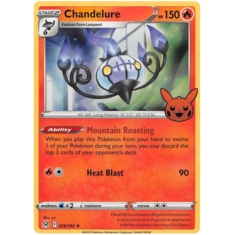Chandelure (026/196) [Trick or Trade 2023]