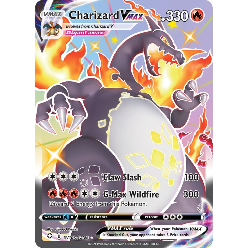 Charizard VMAX (SV107/SV122) [Sword & Shield: Shining Fates]