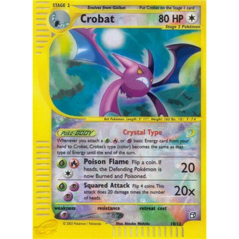 Crobat (10/12) [Box Topper]