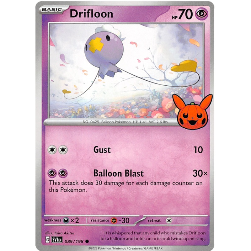 Drifloon (089/198) [Trick or Trade 2023]