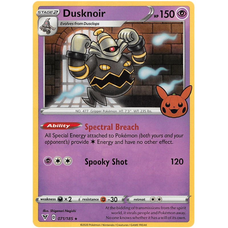 Dusknoir (071/185) [Trick or Trade 2023]