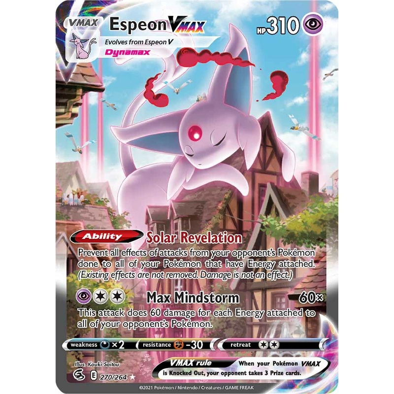 Espeon VMAX (270/264) [Sword & Shield: Fusion Strike]