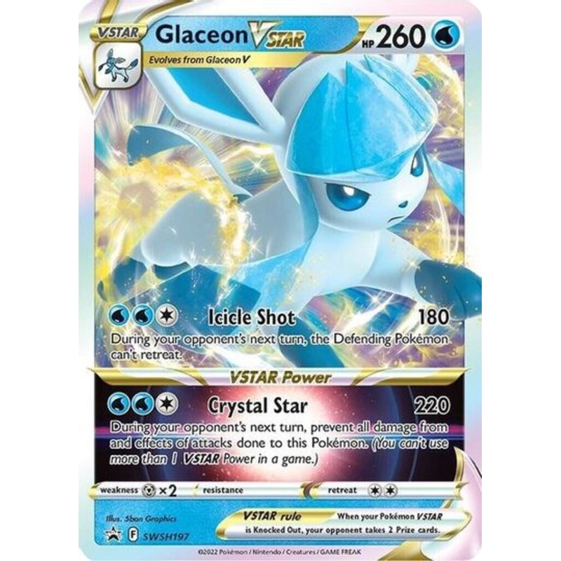 Glaceon VSTAR (SWSH197) (Jumbo Card) [Sword & Shield: Black Star Promos]