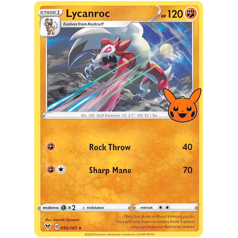 Lycanroc (095/185) [Trick or Trade 2023]