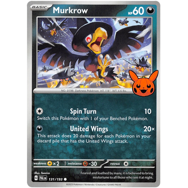 Murkrow (131/193) [Trick or Trade 2023]