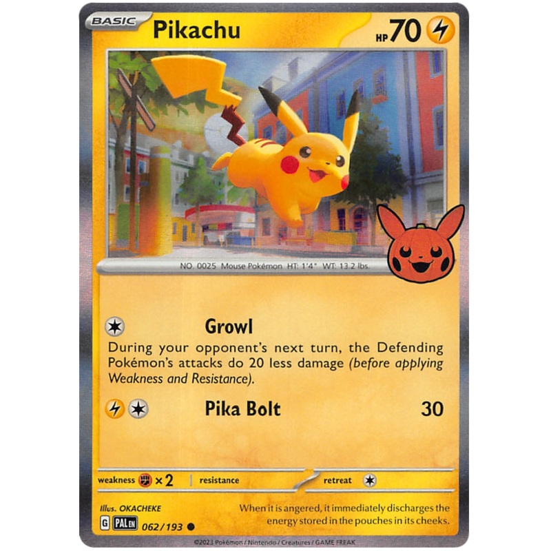 Pikachu (062/193) [Trick or Trade 2023]