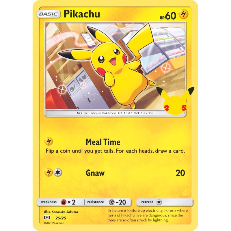 Pikachu (25/25) [McDonald's 25th Anniversary]